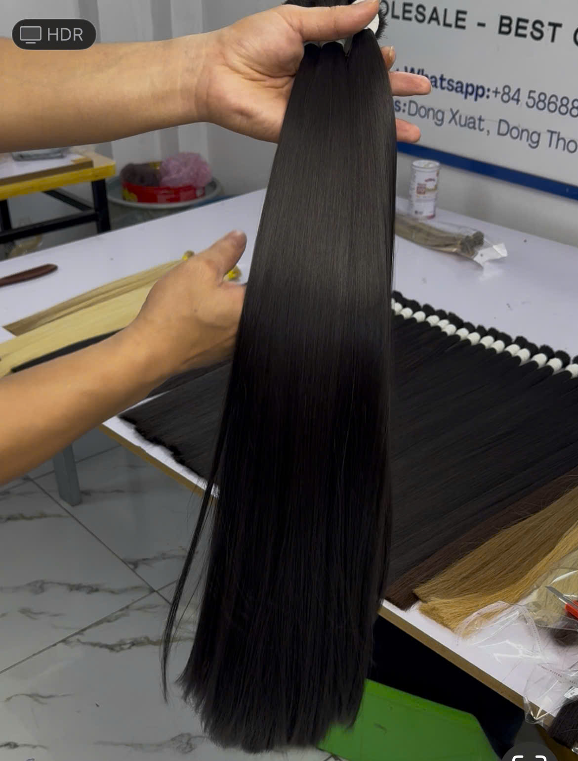 100% Virgin Human Hair – unprocessed, tangle-free. - Image 3