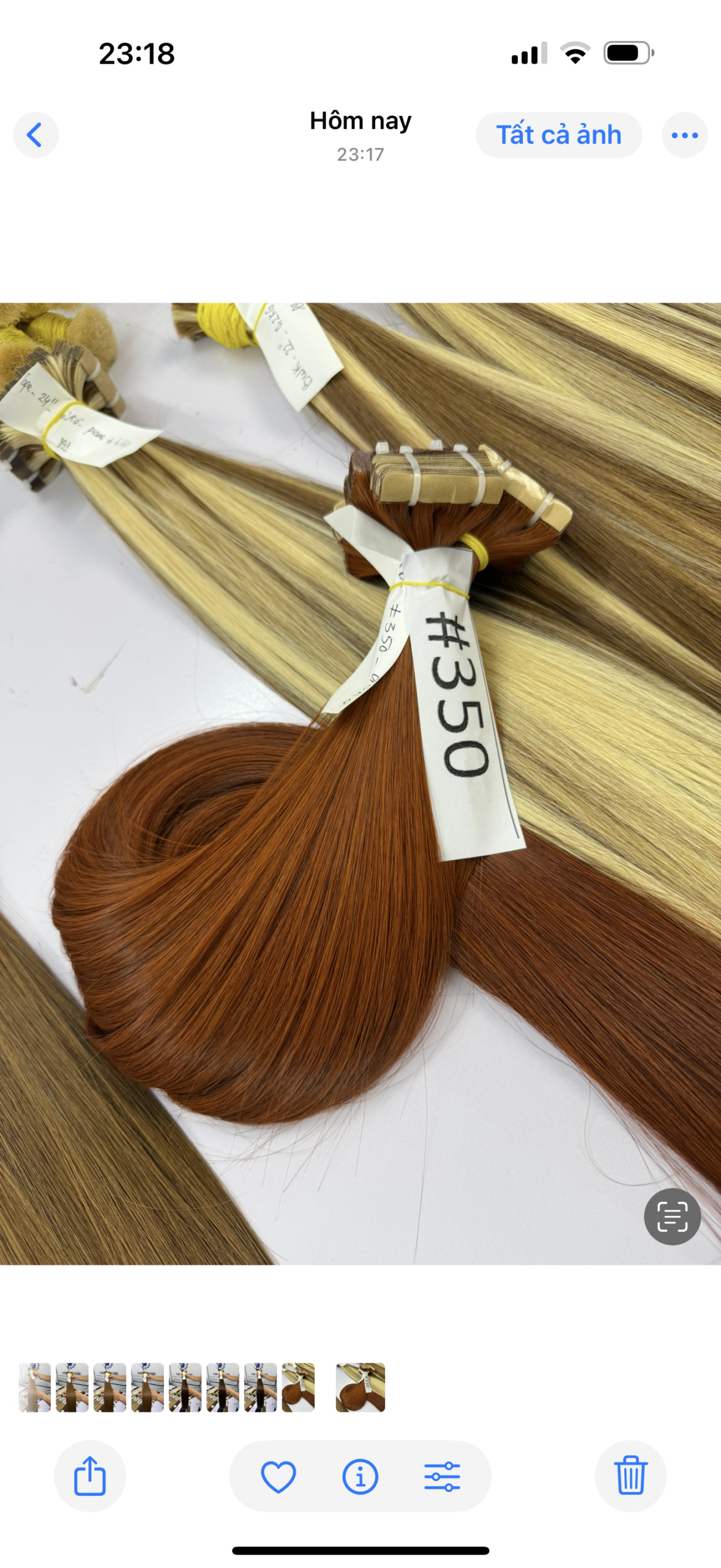 Vietnamese Tape-in Hair Extensions – 100% Human Hair | Van Anh Hair Color #350